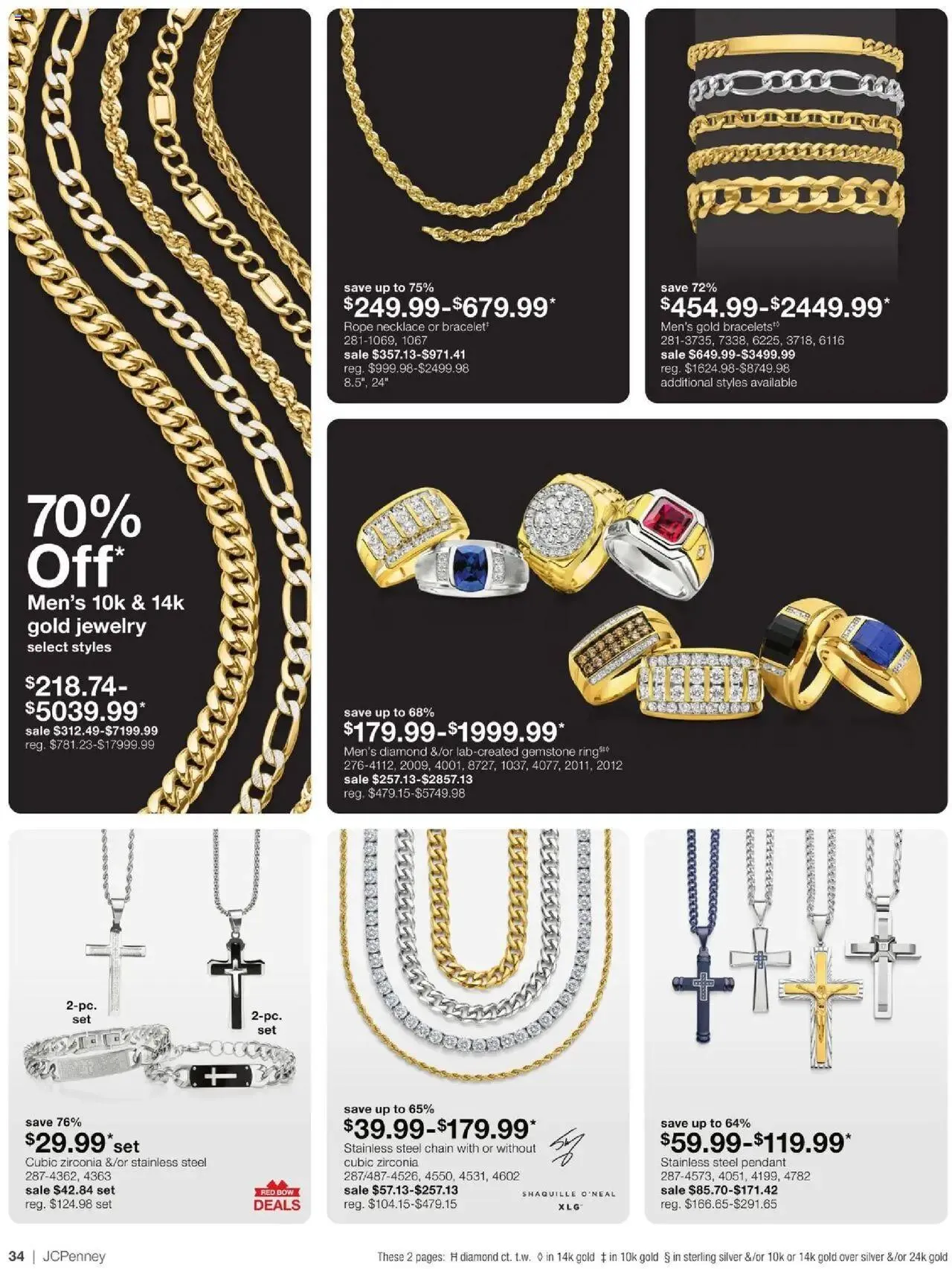 Weekly ad JCPenney Billion Dollar Jewelry Sale from March 6 to March 30 2025 - Page 33
