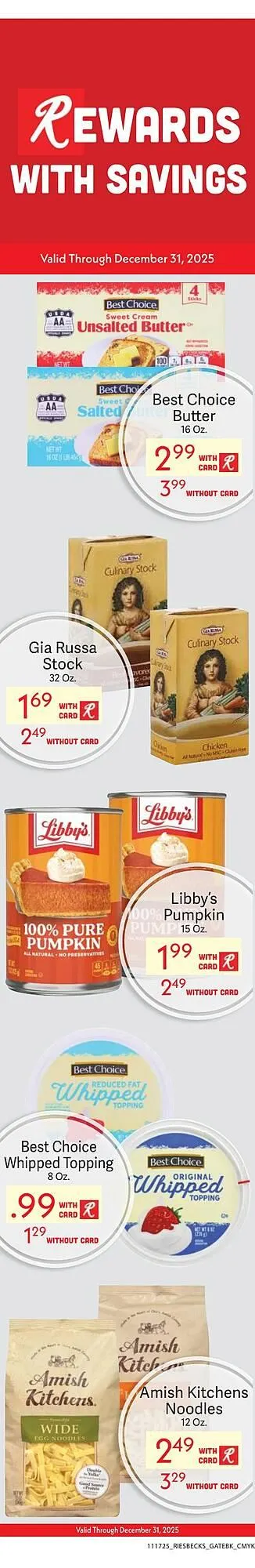 Weekly ad Riesbeck weekly ad from November 21 to December 31 2025 - Page 2