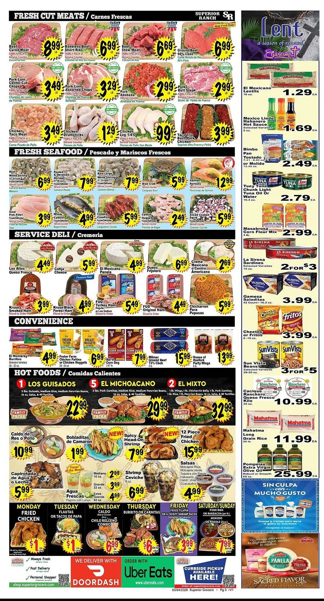 Weekly ad Superior Grocers weekly ad from March 4 to March 10 2026 - Page 3