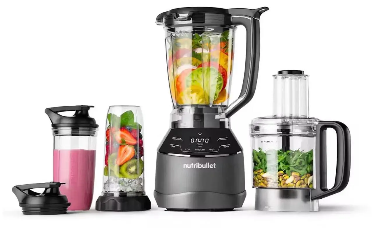 NutriBullet NBKS50100 Black 32oz Cup Jar Size Triple Prep System