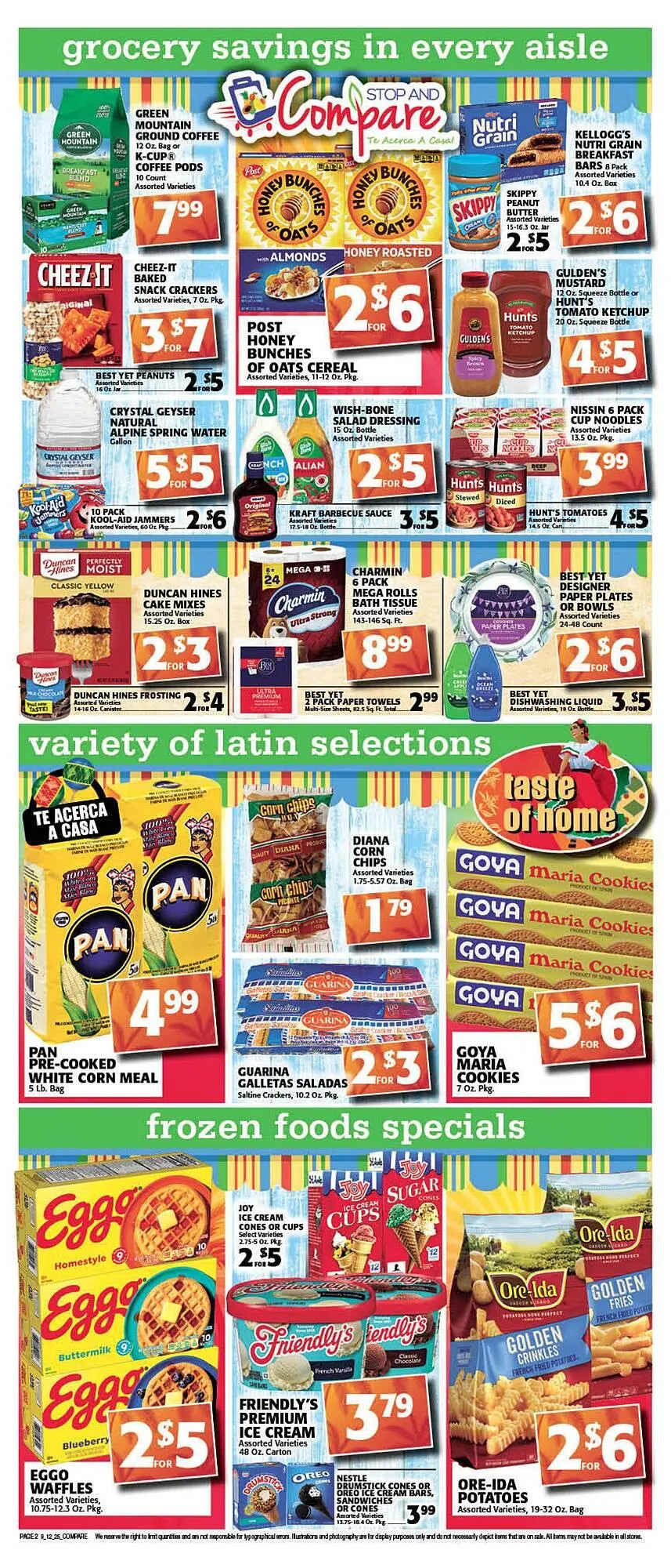 Weekly promotion Stop and Compare Markets weekly ad spanning from September 12 to September 18 2025 - Page 2 for Catalogue 365