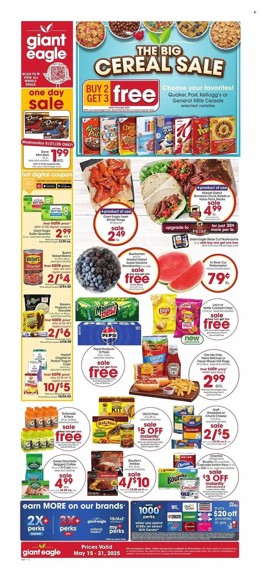 Giant Eagle Weekly Ad - 1