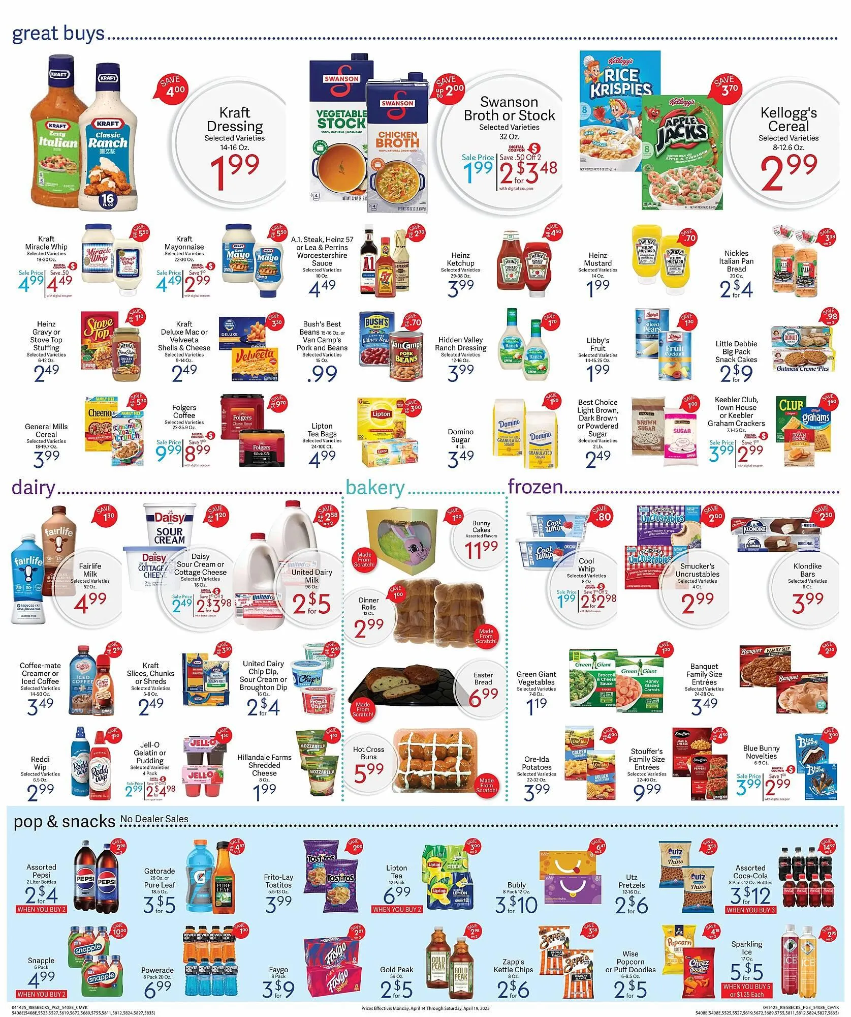 Weekly ad Riesbeck Weekly Ad from April 14 to April 20 2025 - Page 2
