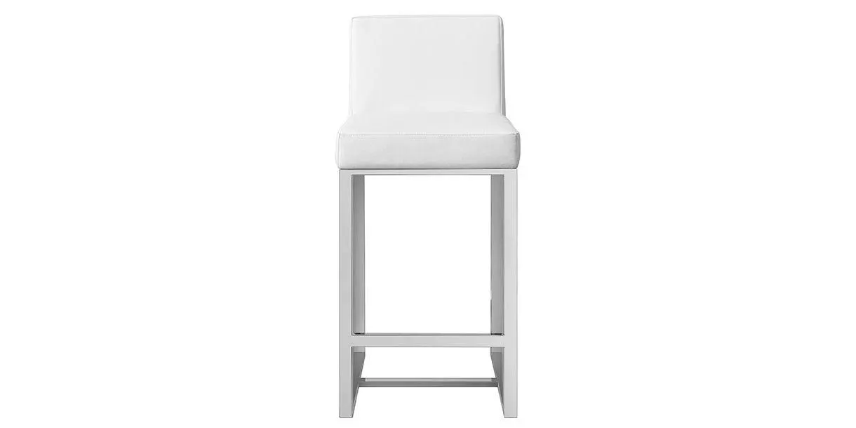 Arezzo Counter Stool White