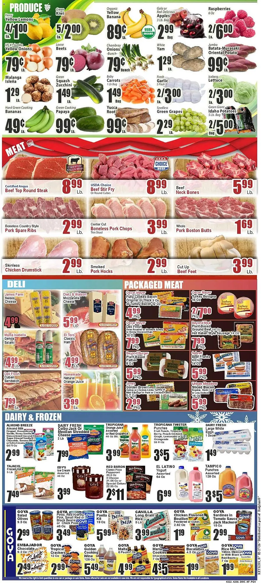 Weekly ad Key Food circular from February 27 to March 6 2026 - Page 4