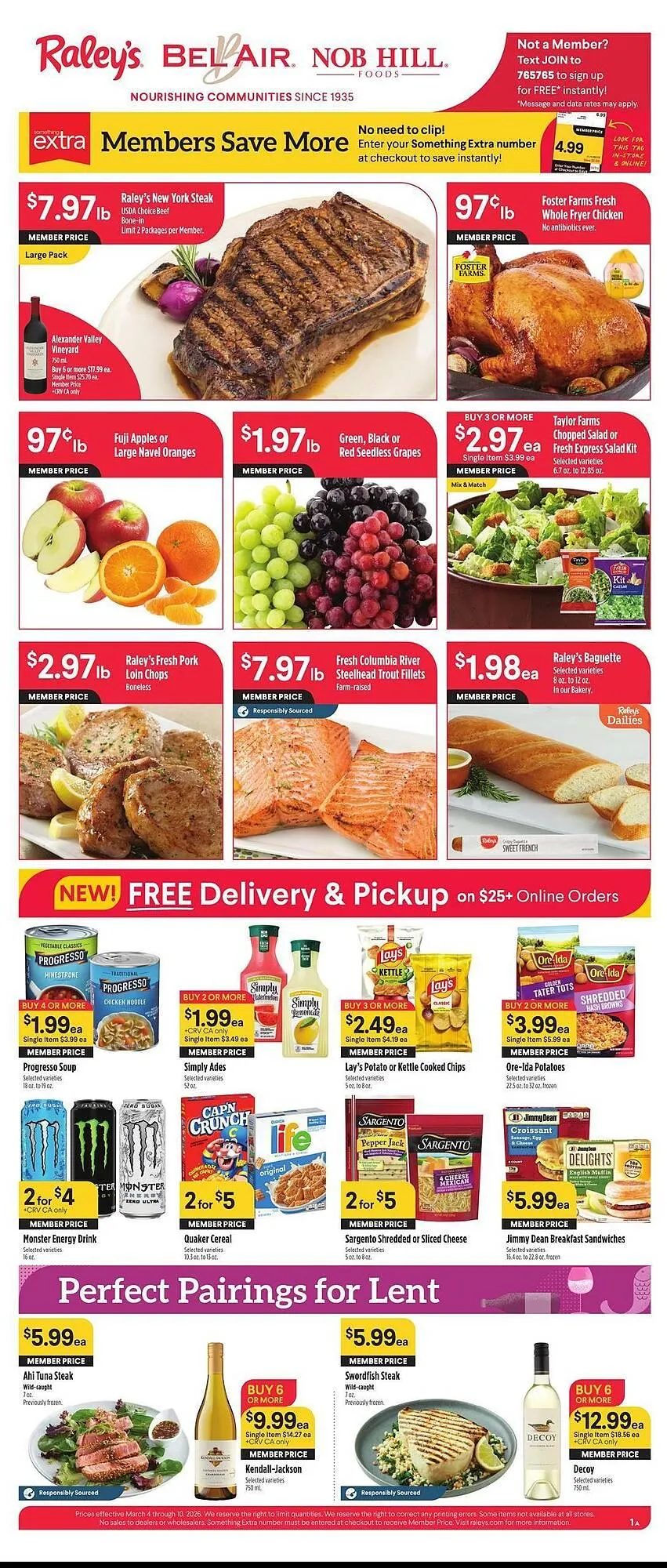 Weekly ad Bel Air Markets weekly ad from March 4 to March 10 2026 - Page 1