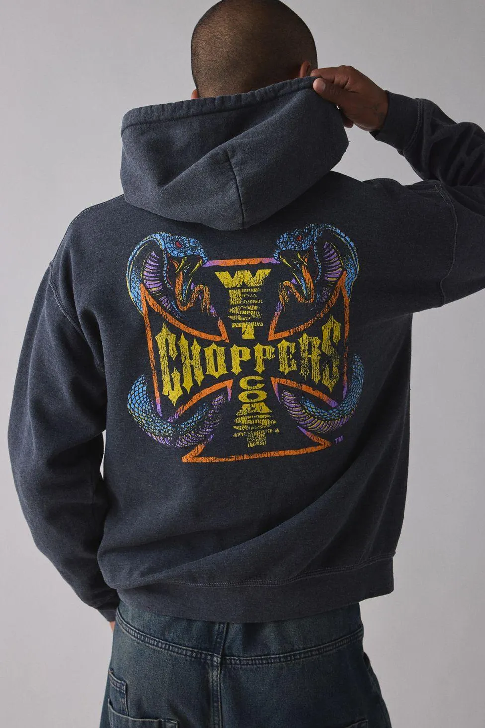 West Coast Choppers Cobra Graphic Hoodie Sweatshirt