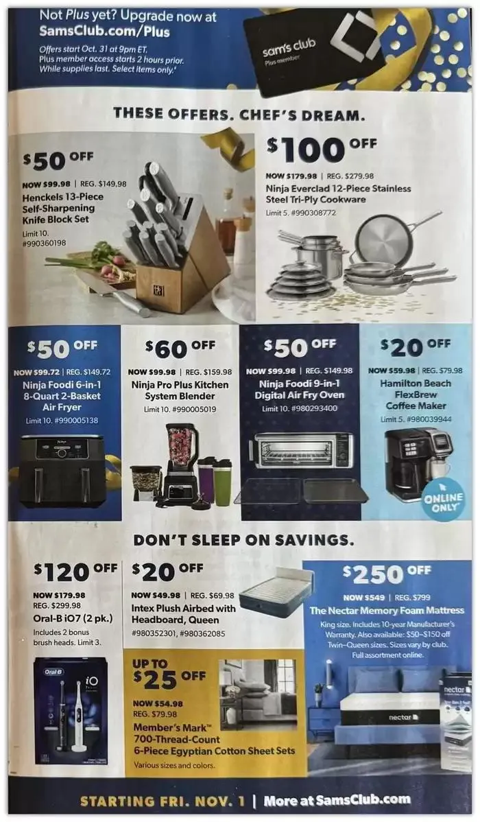 Weekly ad Sam's Club Weekly ad from October 19 to November 2 2024 - Page 3