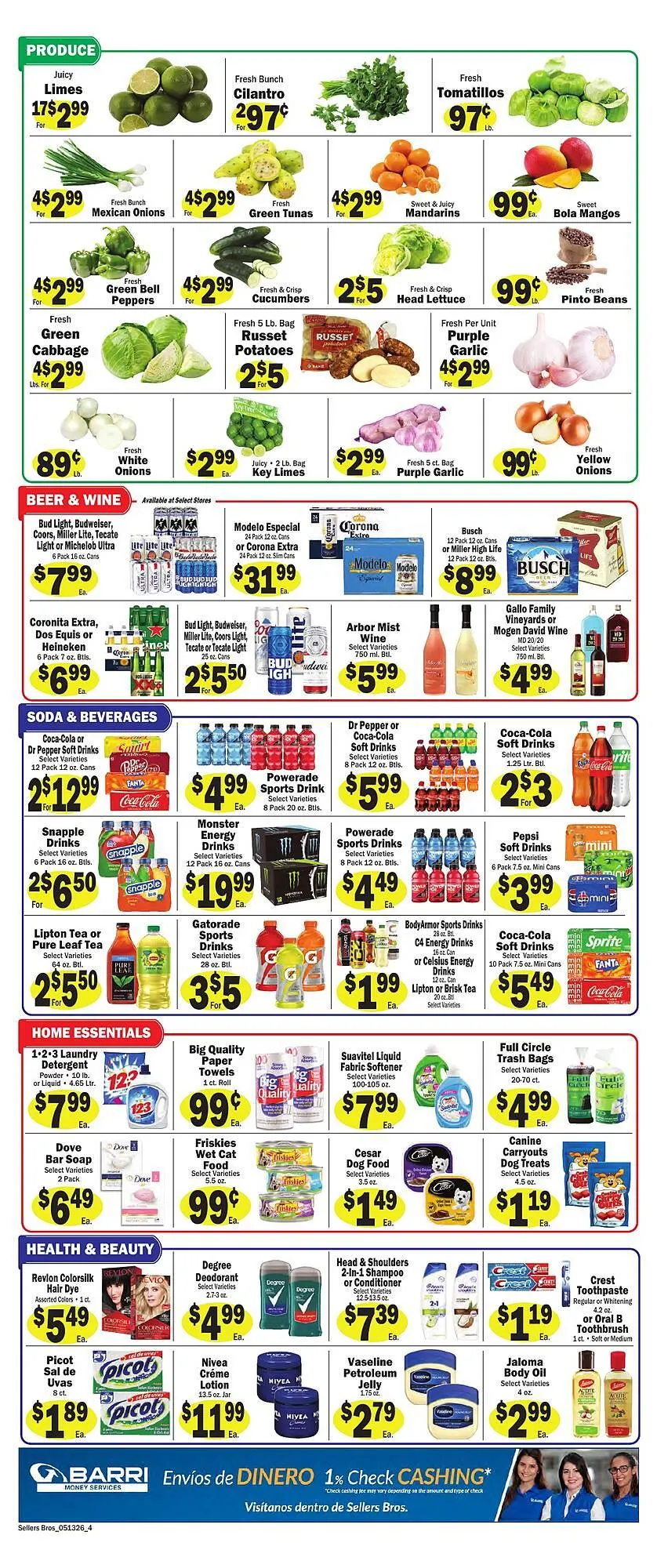 Weekly ad Sellers Bros weekly ad from May 13 to May 19 2026 - Page 4
