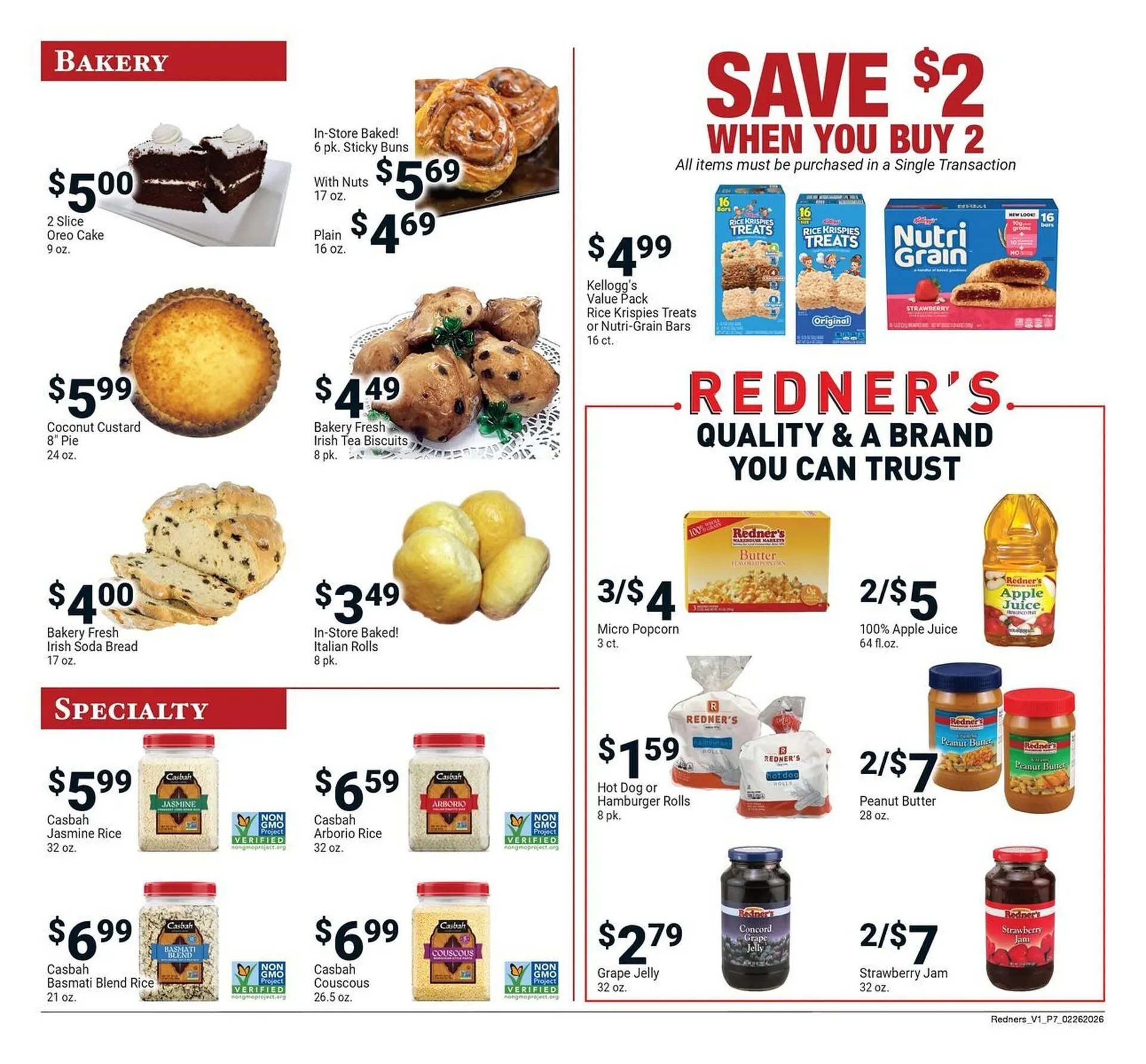 Weekly ad Redner's Warehouse weekly ad from February 26 to March 4 2026 - Page 7