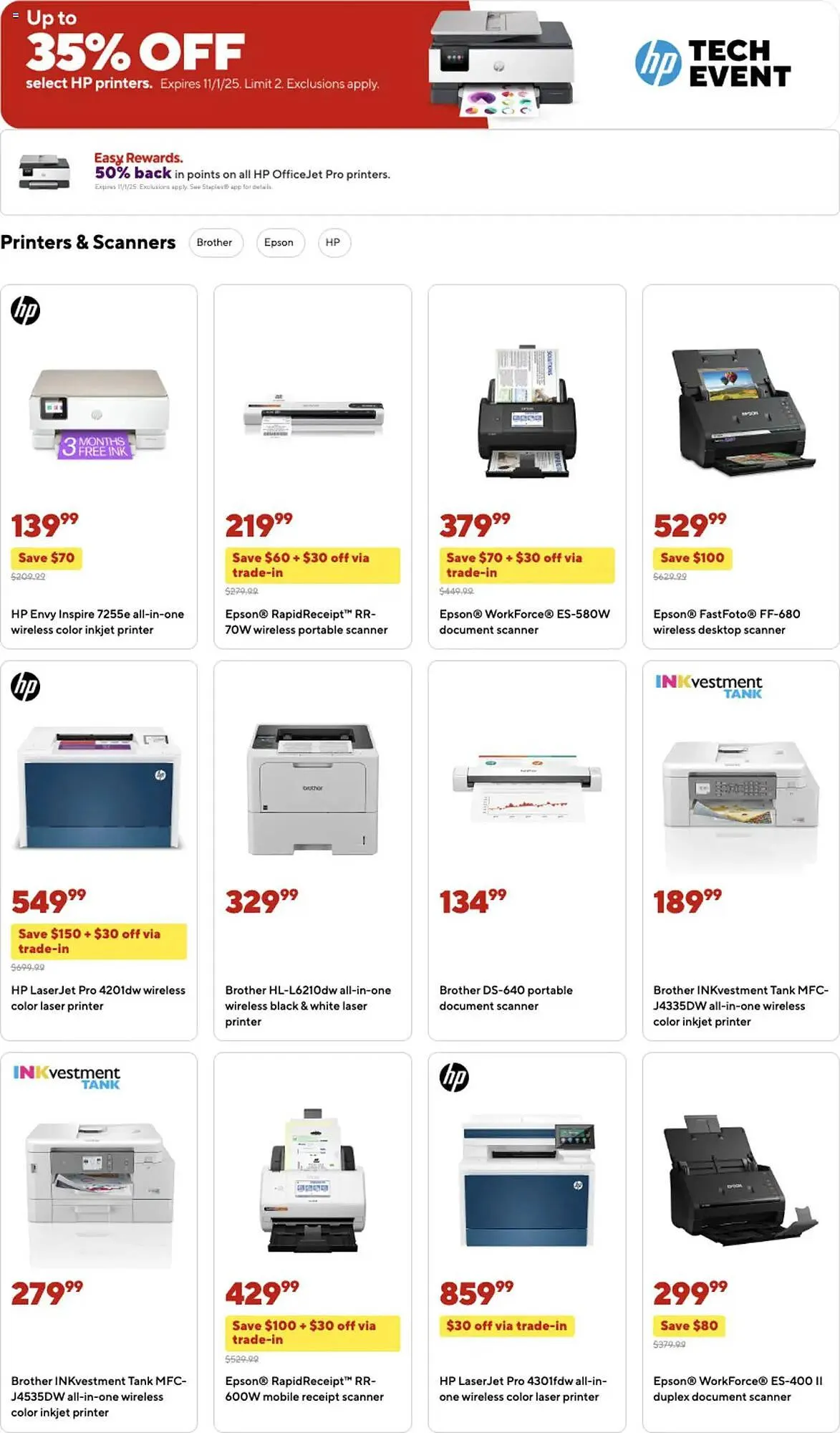 Weekly ad Staples weekly ad from September 28 to October 4 2025 - Page 4