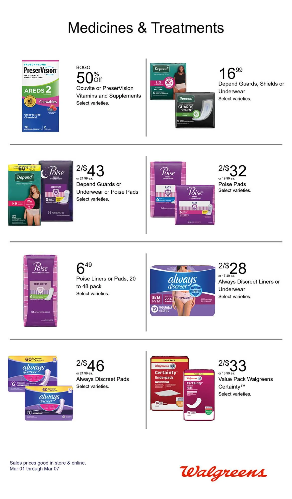Weekly ad Walgreens weekly ad from March 1 to March 7 2026 - Page 19