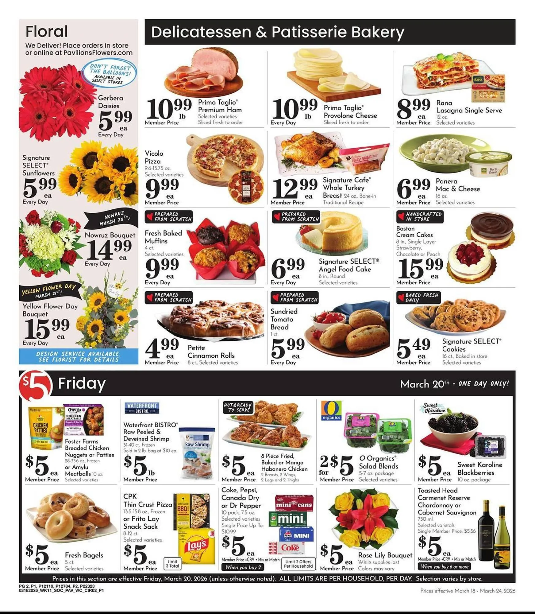 Weekly ad Pavilions weekly ad from March 18 to March 24 2026 - Page 2