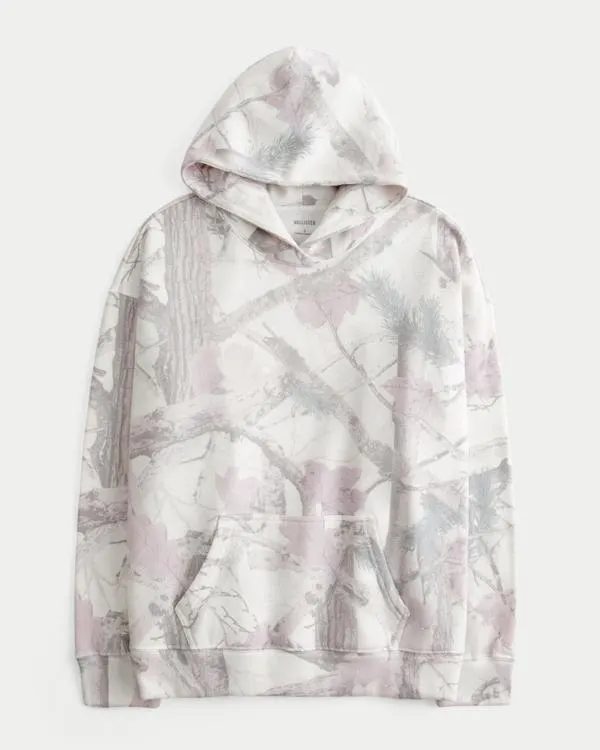 Hollister Feel Good Fleece Oversized Hoodie