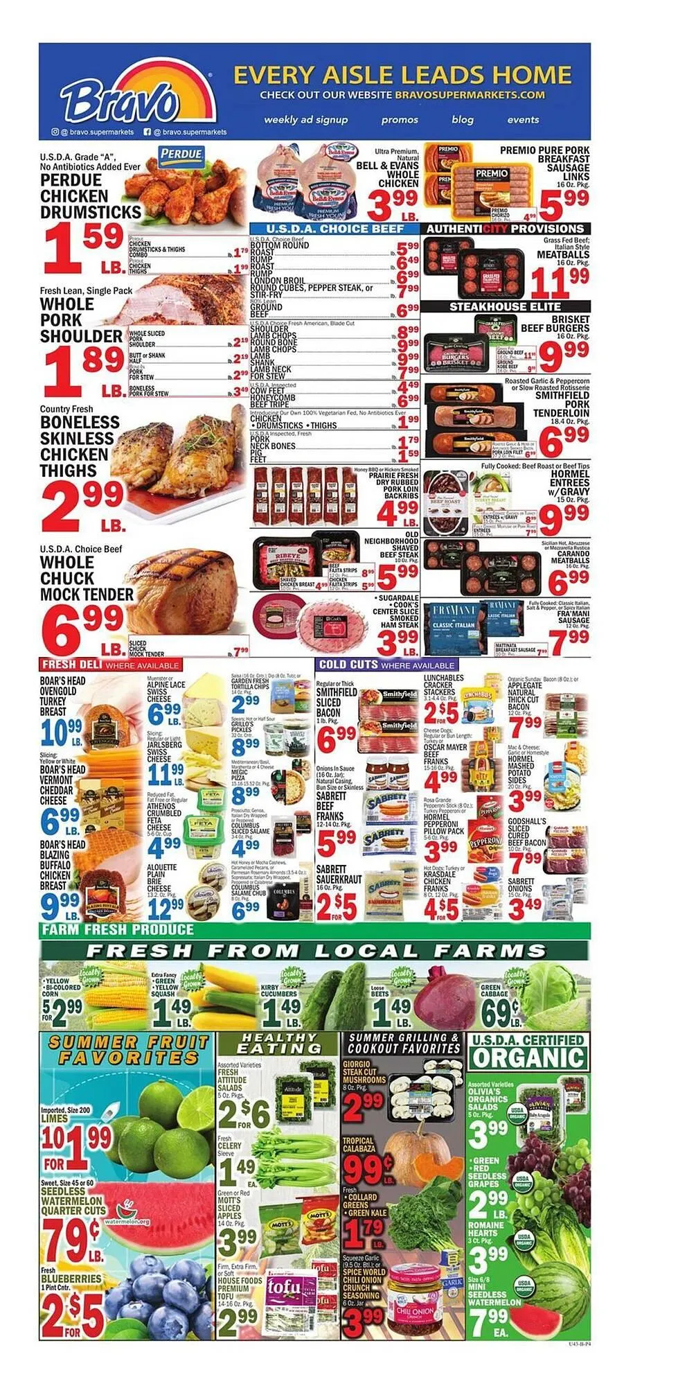 Weekly ad Bravo Supermarkets Weekly Ad from August 10 to August 14 2025 - Page 4