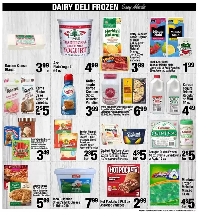 Weekly ad Weekly add Super King Markets from March 19 to March 25 2025 - Page 6
