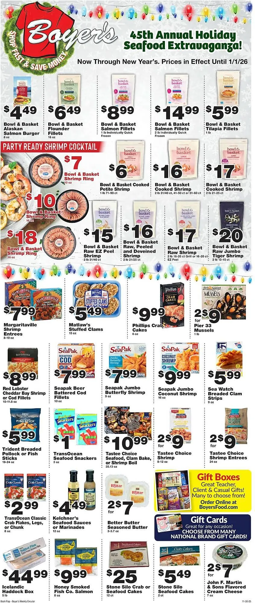 Weekly ad Boyer's Food Markets weekly ad from November 30 to December 6 2025 - Page 2