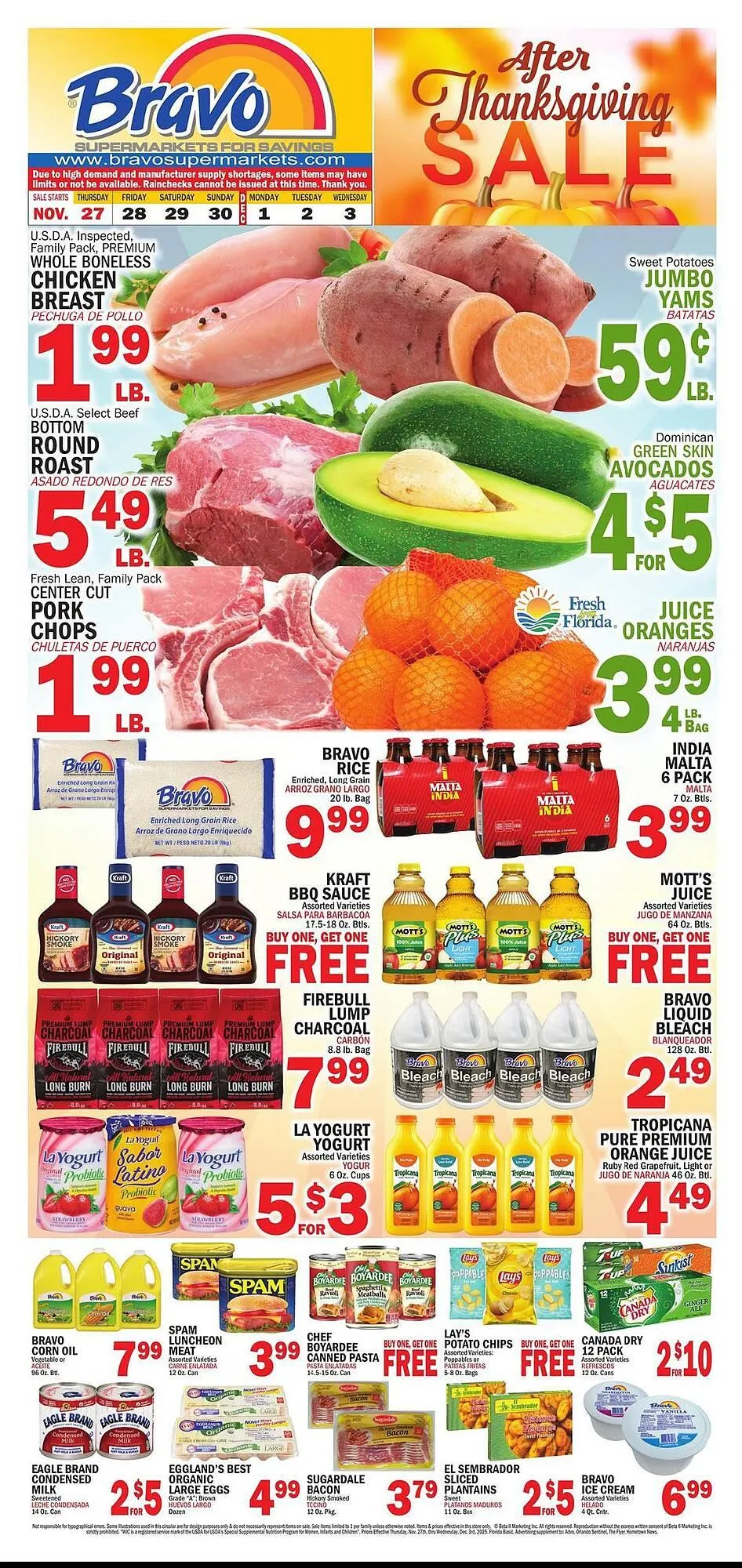 Bravo Supermarkets weekly ad - 1