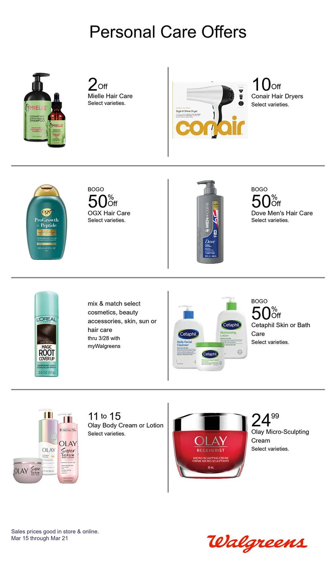 Weekly promotion Walgreens weekly ad spanning from March 15 to March 21 2026 - Page 54 for Catalogue 365