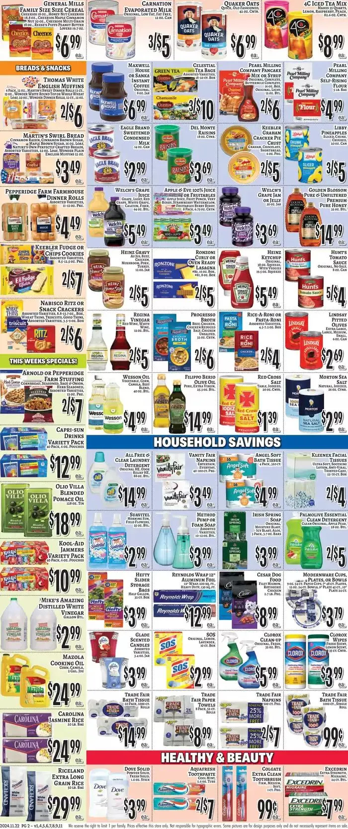 Weekly ad Discounts and promotions from November 22 to December 6 2024 - Page 2