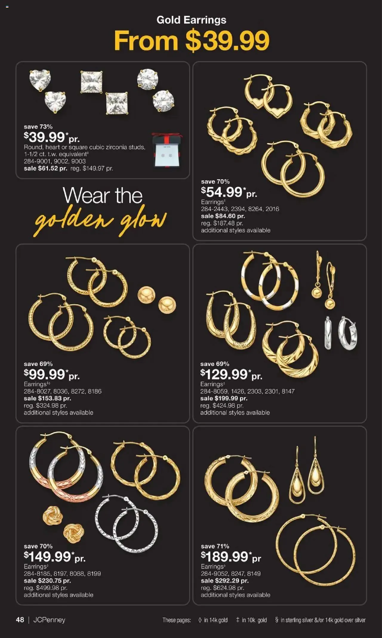 Weekly ad JCPenney Mother’s Day Jewelry Sale from April 10 to May 14 2025 - Page 46