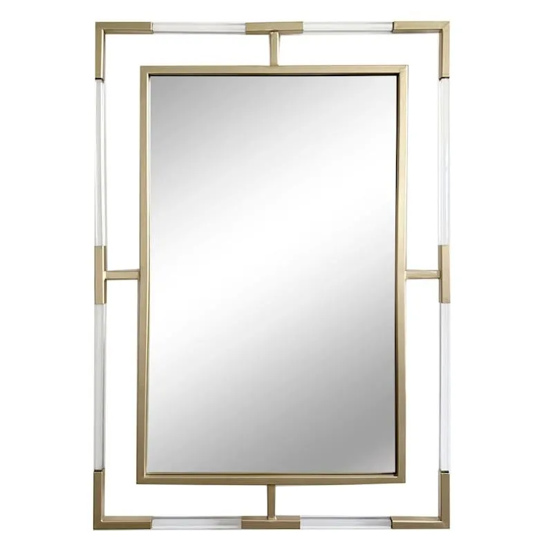 Acrylic Metal Wall Mirror, 22x32