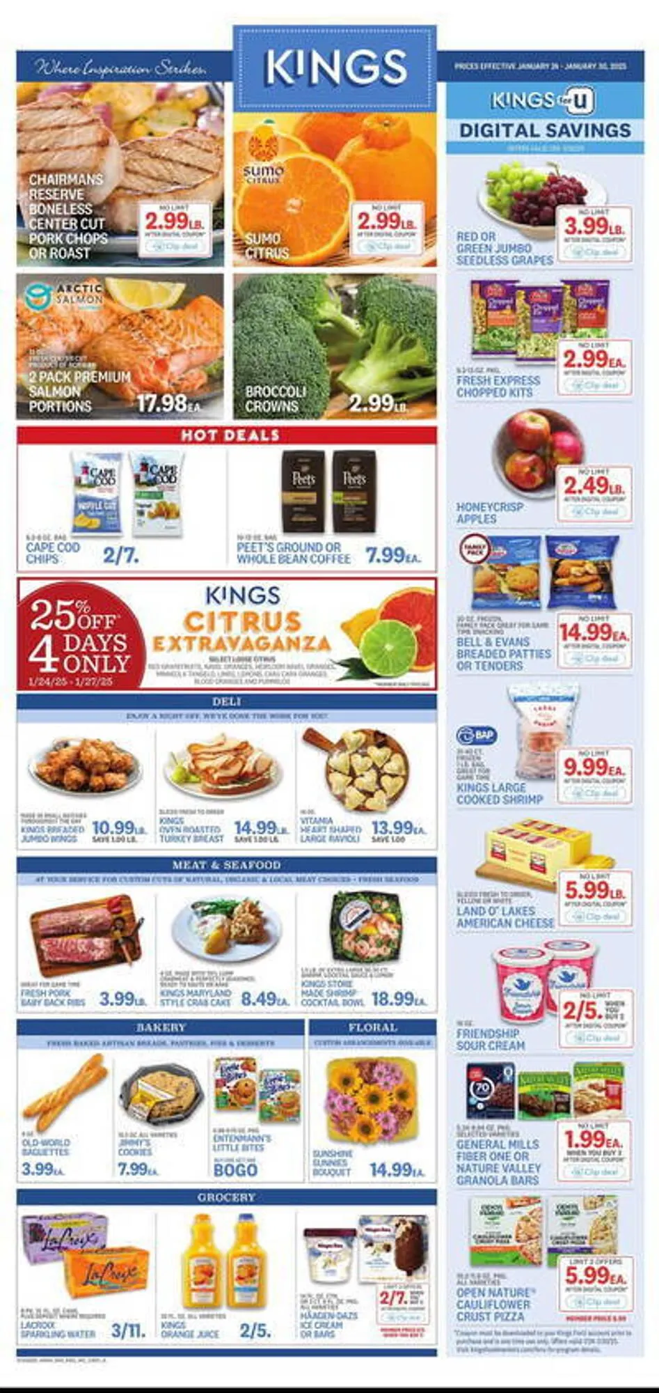Kings Food Markets Weekly Ad - 1