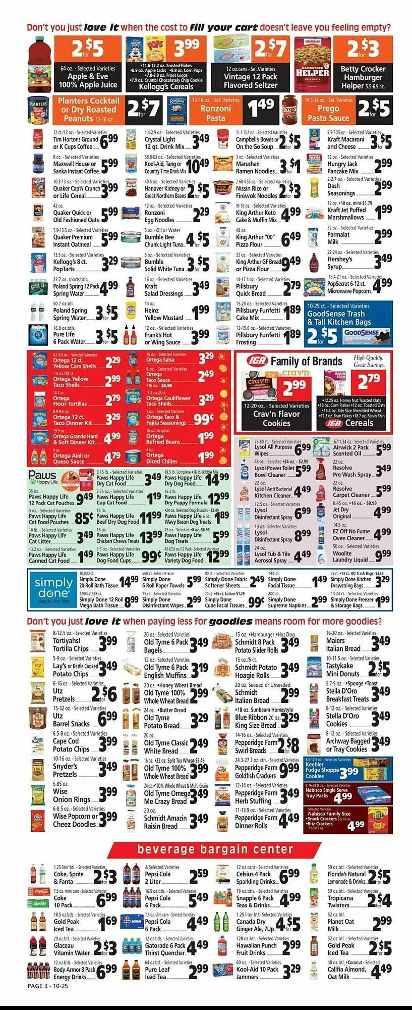 Weekly ad George's Market Weekly Ad from October 25 to October 31 2024 - Page 3