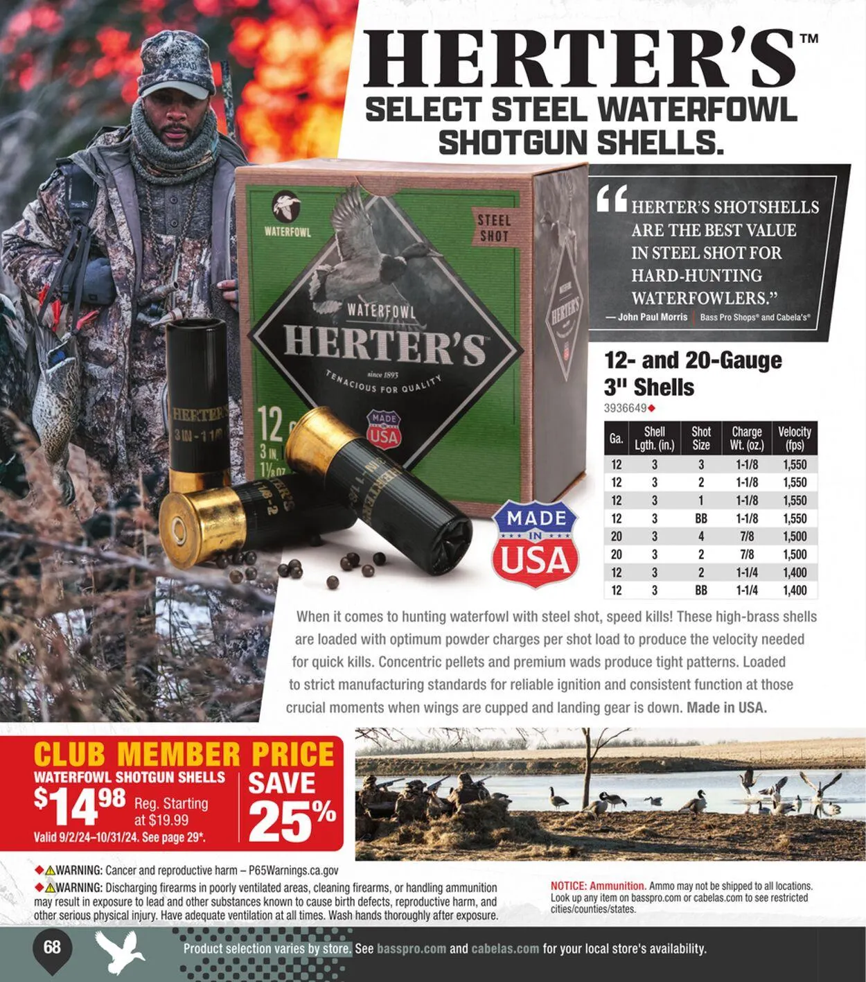 Weekly ad Bass Pro Current weekly ad from September 11 to September 25 2024 - Page 68