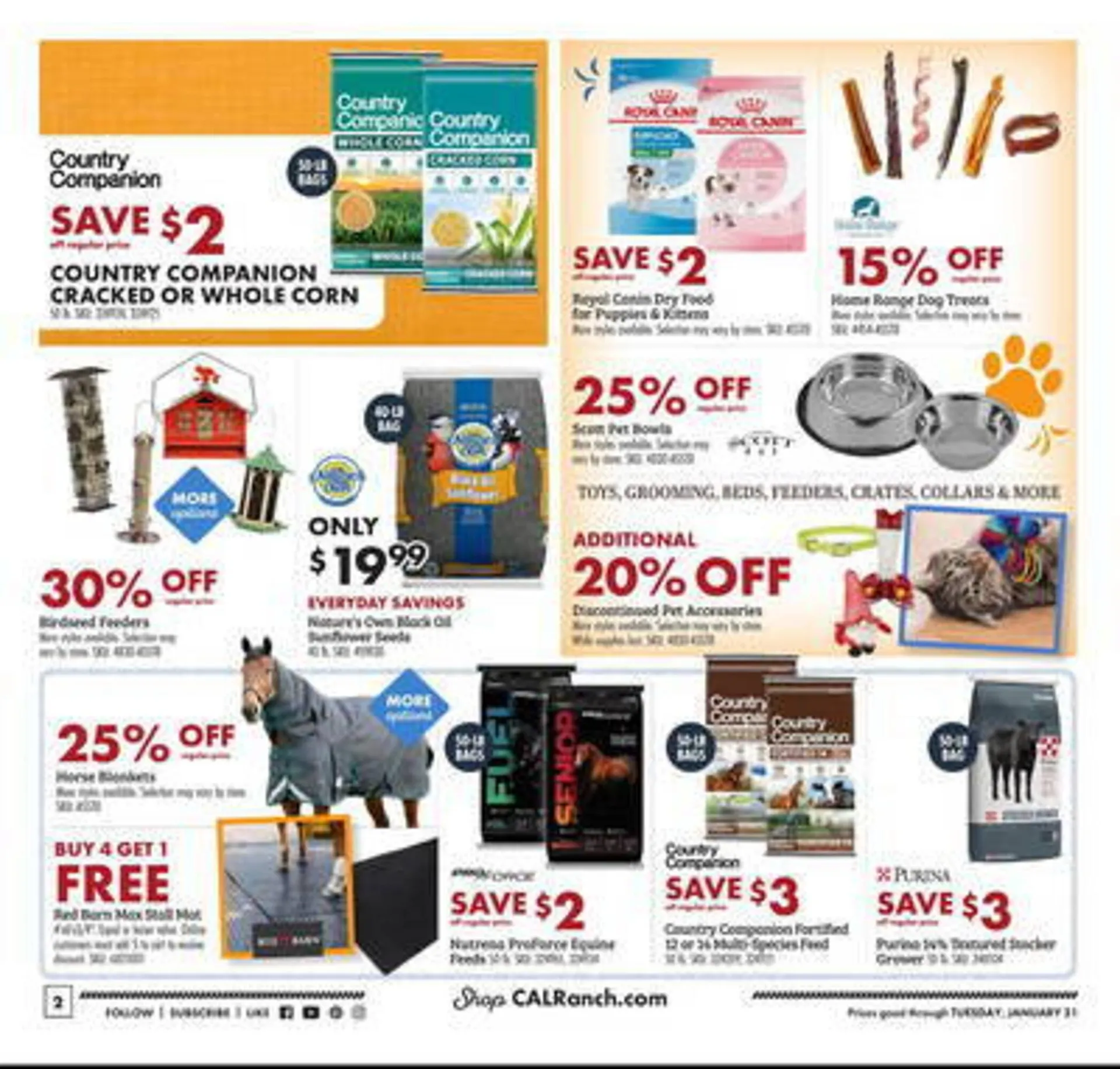 Weekly ad C A L Ranch Stores Weekly Ad from January 15 to January 21 2025 - Page 2