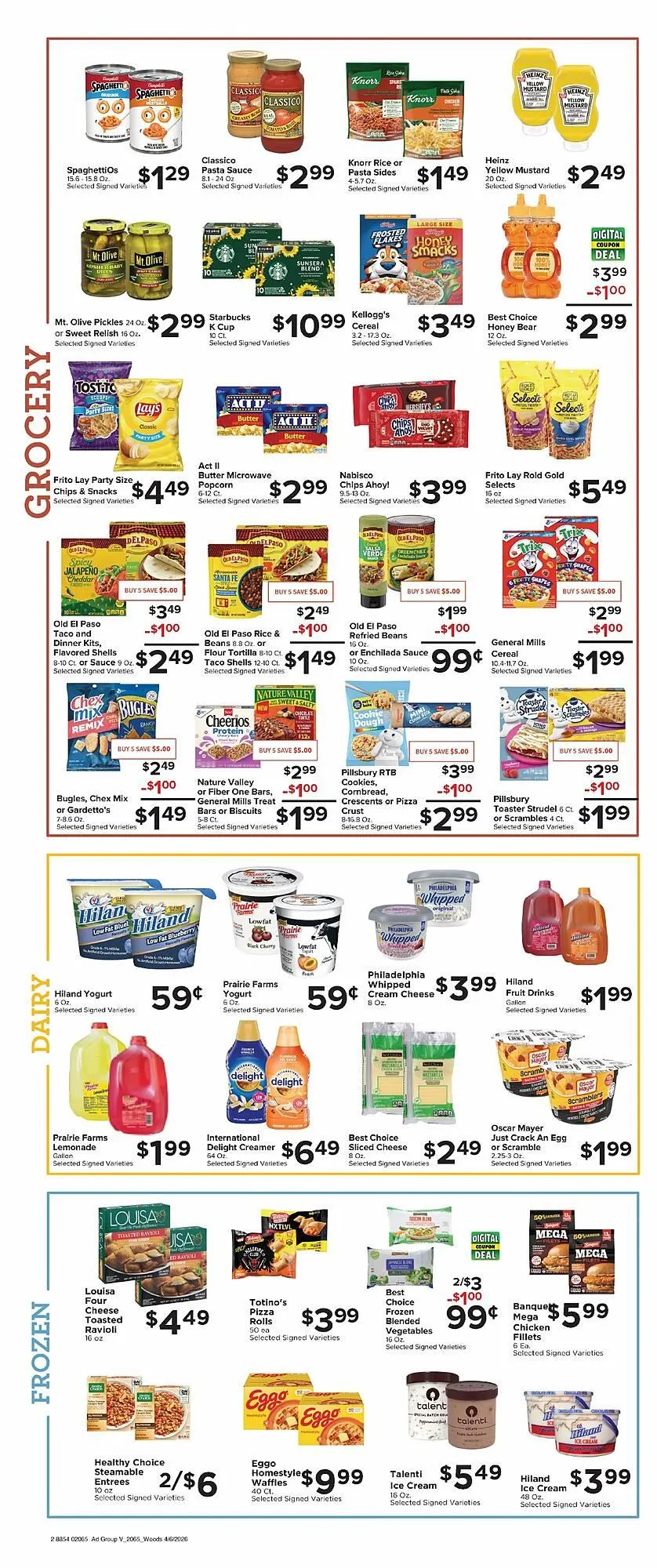 Weekly ad Woods Supermarket weekly ad from April 8 to April 14 2026 - Page 2