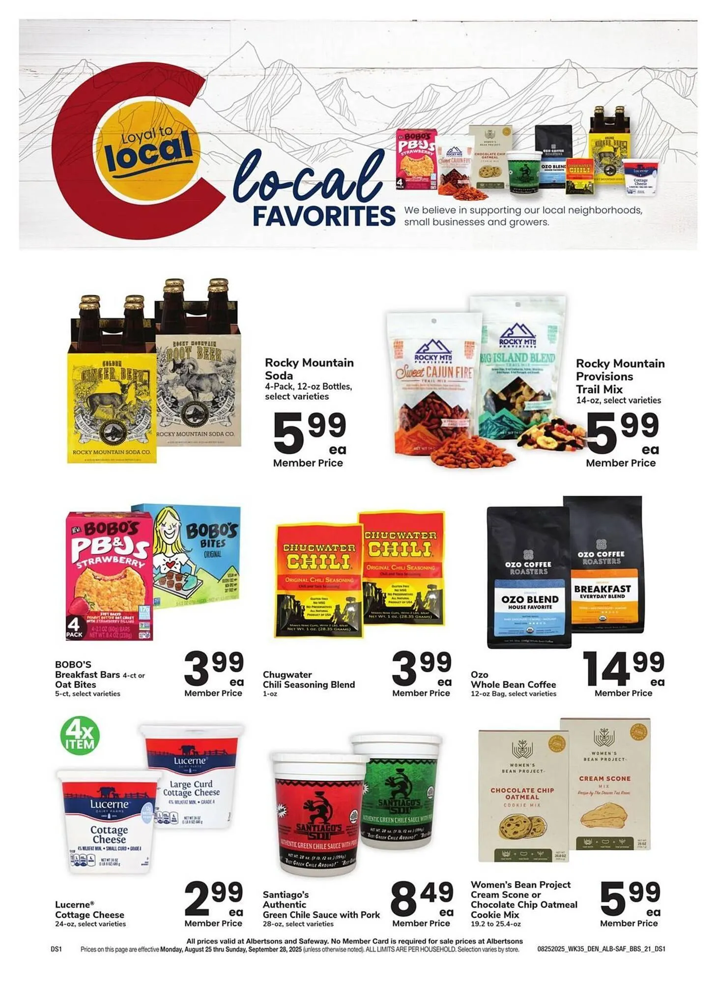 Weekly ad Albertsons Weekly Ad from August 25 to September 28 2025 - Page 21