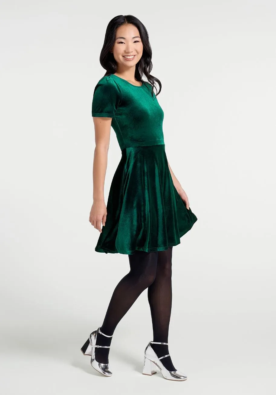 Party Favors Fit-and-Flare Dress