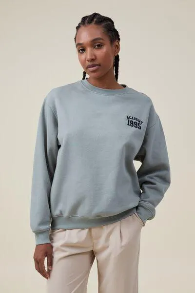 Classic Graphic Crew Sweatshirt