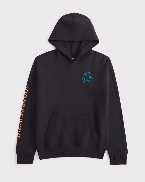 imagery logo popover hoodie