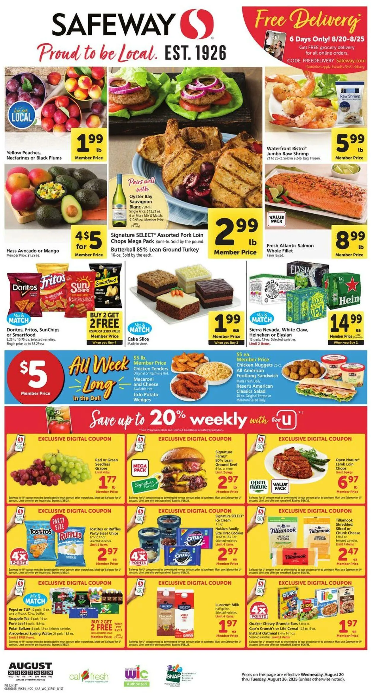 Safeway Current weekly ad - 1