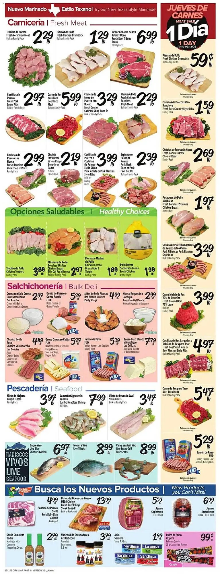 Weekly ad Fiesta Mart weekly ad from March 11 to March 18 2026 - Page 3