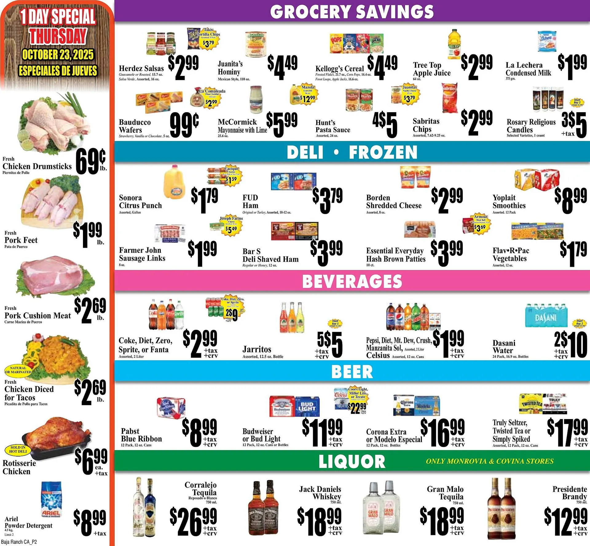 Weekly ad Baja Ranch weekly ad from October 22 to October 28 2025 - Page 2