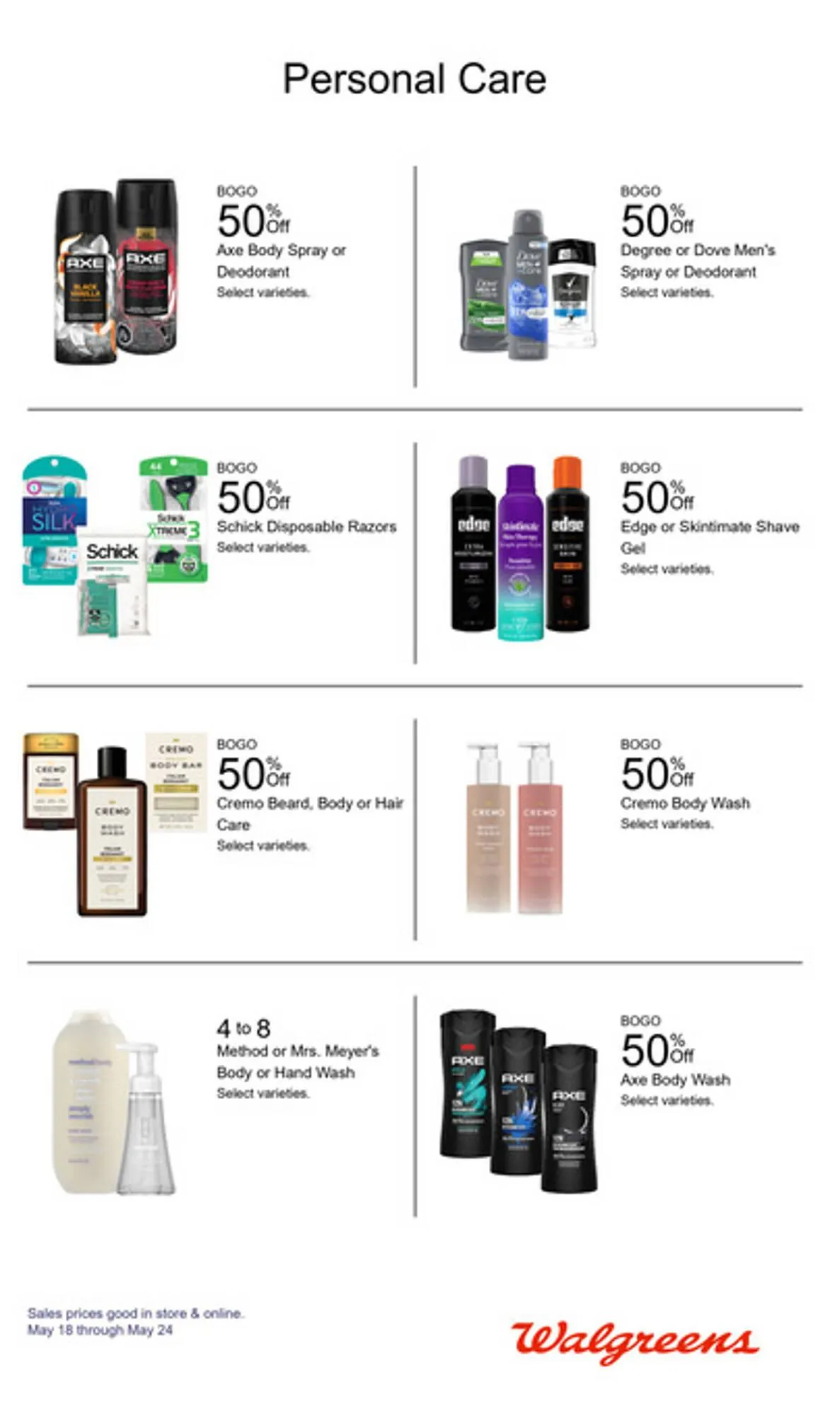 Weekly ad Walgreens Weekly Ad from May 18 to May 24 2025 - Page 22