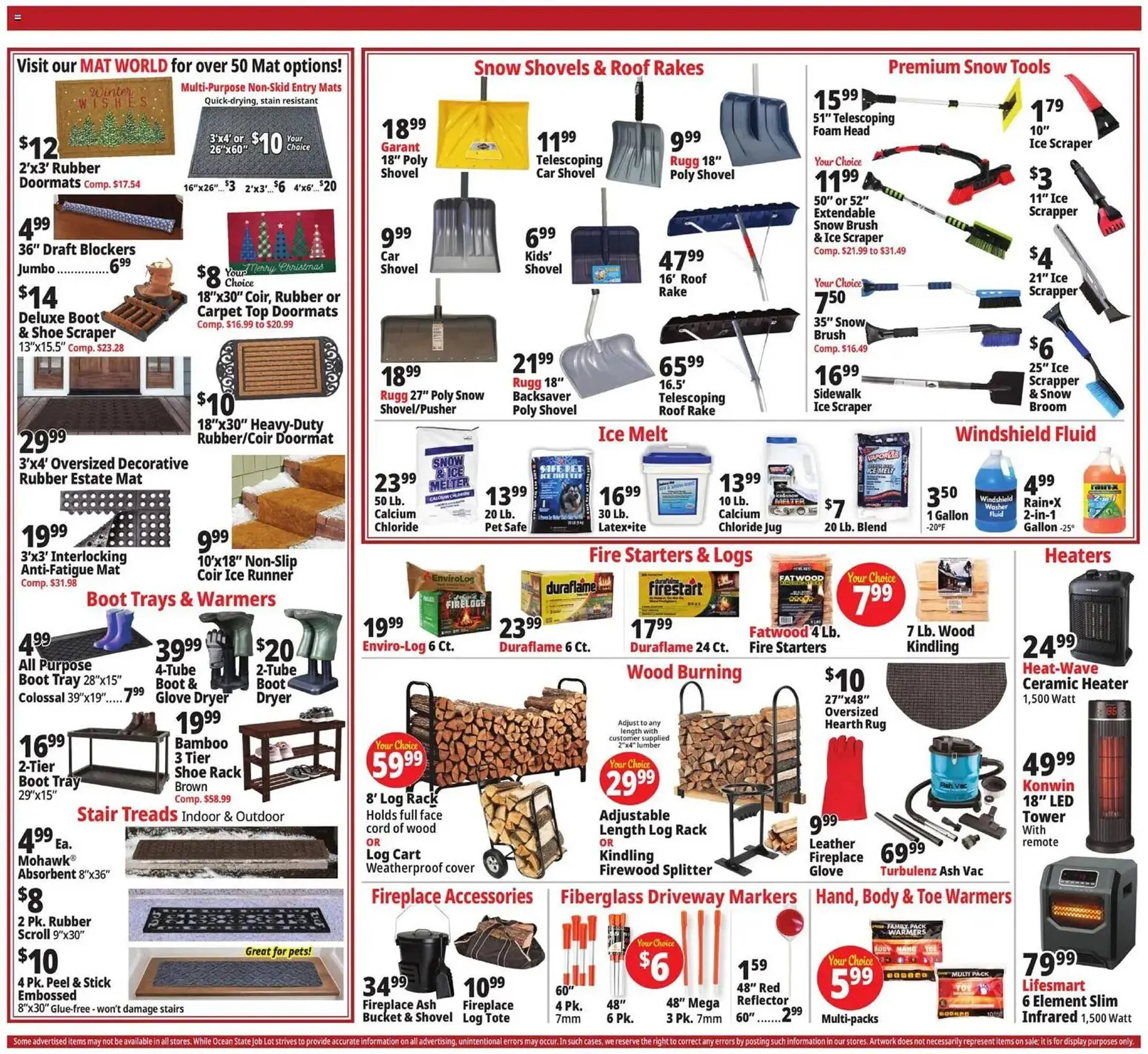 Weekly promotion Ocean State Job Lot flyer spanning from December 11 to December 18 2025 - Page 4 for Catalogue 365