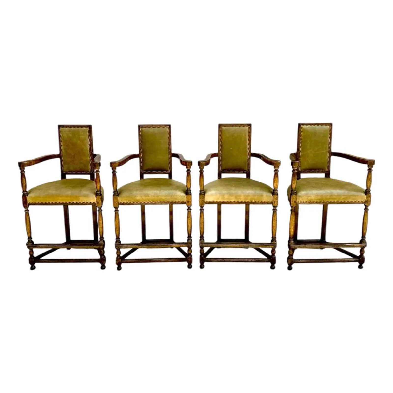 Dennis and Leen Henry II Counter Bar Stools- A Set of 4