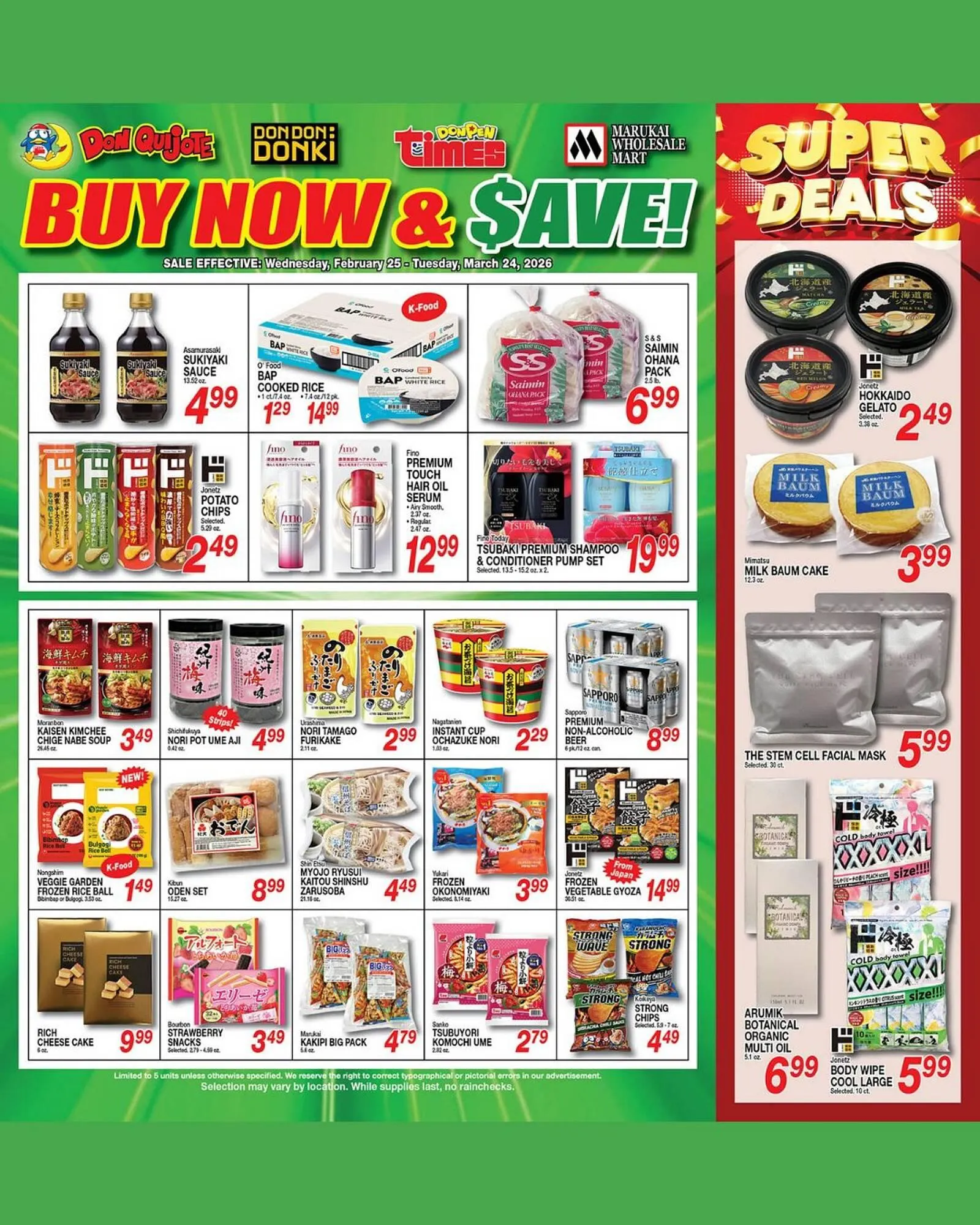 Weekly ad Don Quijote Hawaii weekly ad from March 19 to March 24 2026 - Page 4