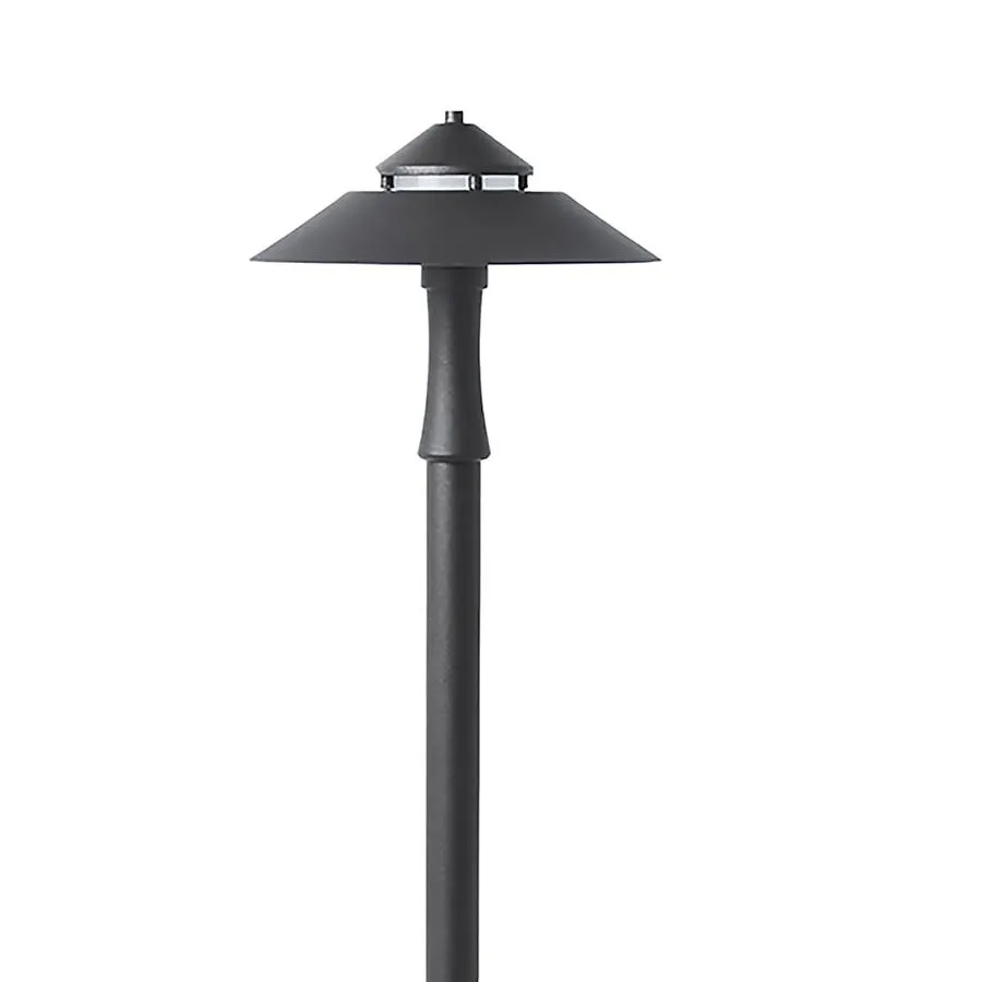 Harbor Breeze 90 -Lumens 7 -Watt Textured Bronze Low voltage LED Outdoor Path Light ( 3000-K )