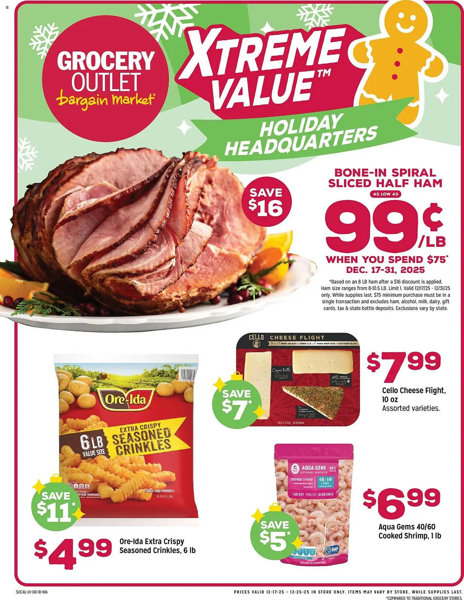 Weekly ad Grocery Outlet weekly ad from December 17 to December 24 2025 - Page 1