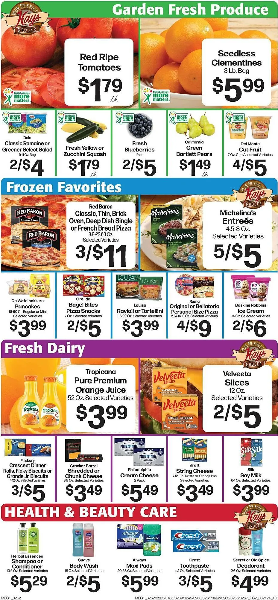 Weekly ad Hays Supermarket Weekly Ad from August 21 to August 27 2024 - Page 4