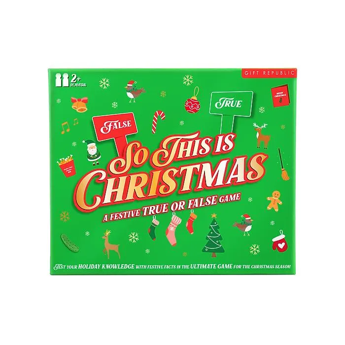 Giftmark So This Is Christmas True or False Game (GR430032)