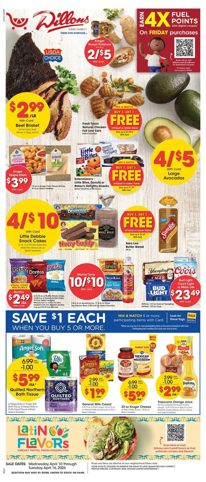 Weekly ad Weekly Ad 10/04 from April 10 to April 16 2024 - Page 1