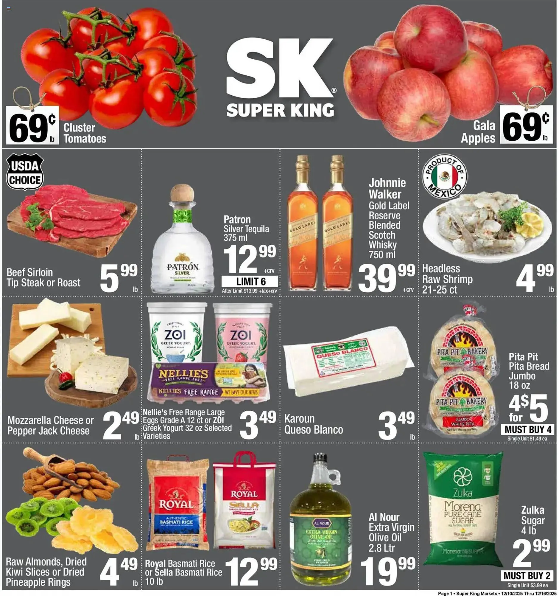 Weekly ad Super King Markets weekly ad from December 10 to December 17 2025 - Page 1