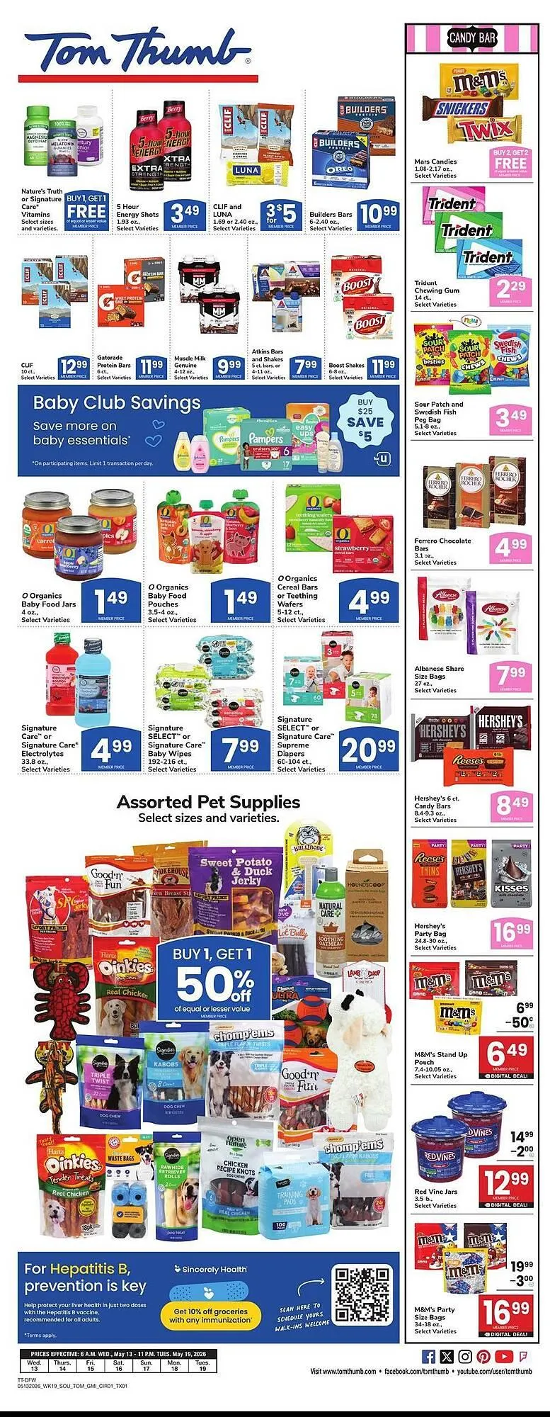 Weekly ad Tom Thumb weekly ad from May 13 to May 19 2026 - Page 4