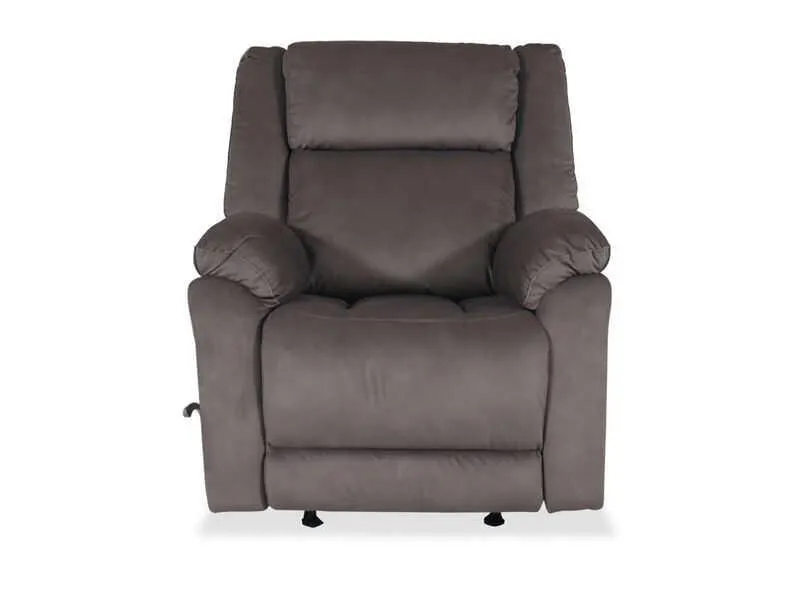 Walnut Glider Recliner